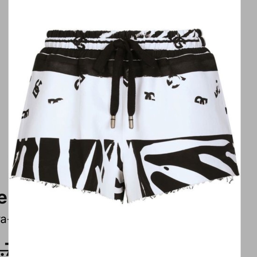 Dolce and Gabbana zebra shorts size xs